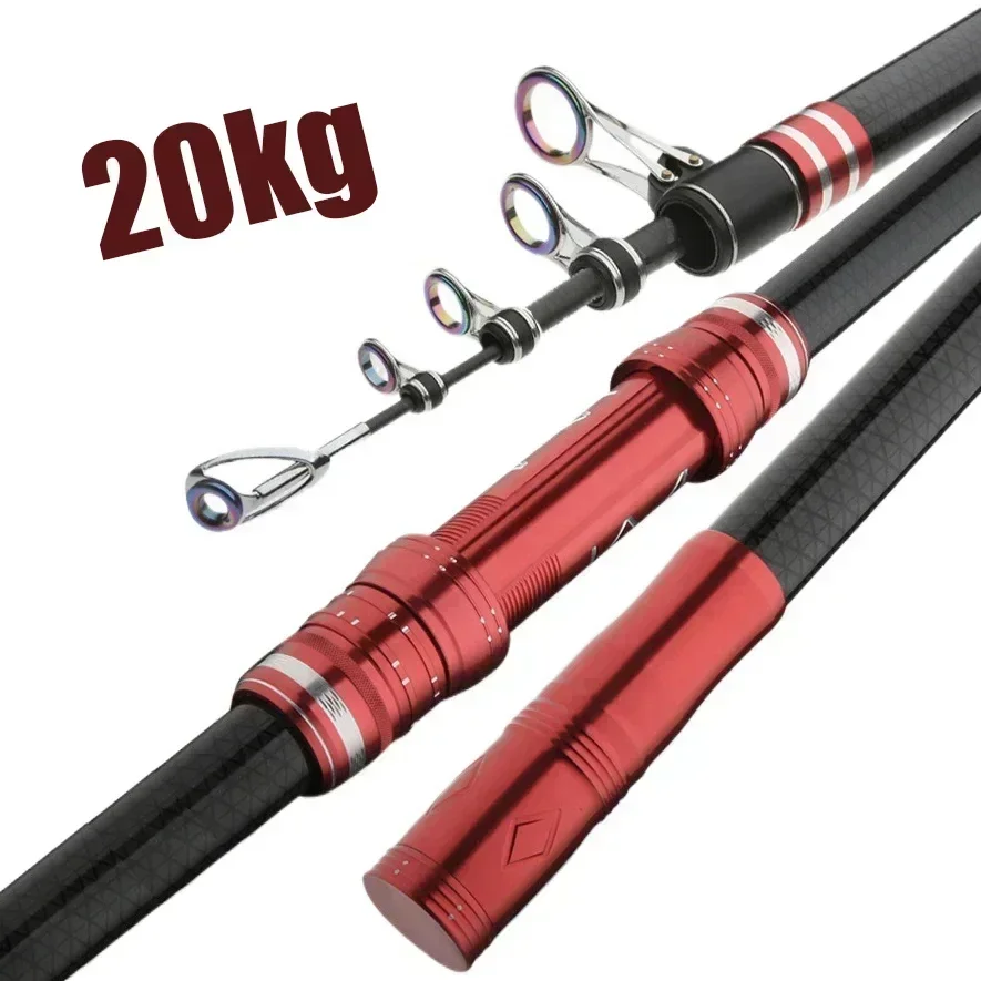 Fishing Rod Surf - Canna da Pesca Telescopica 2.7m 3.6m