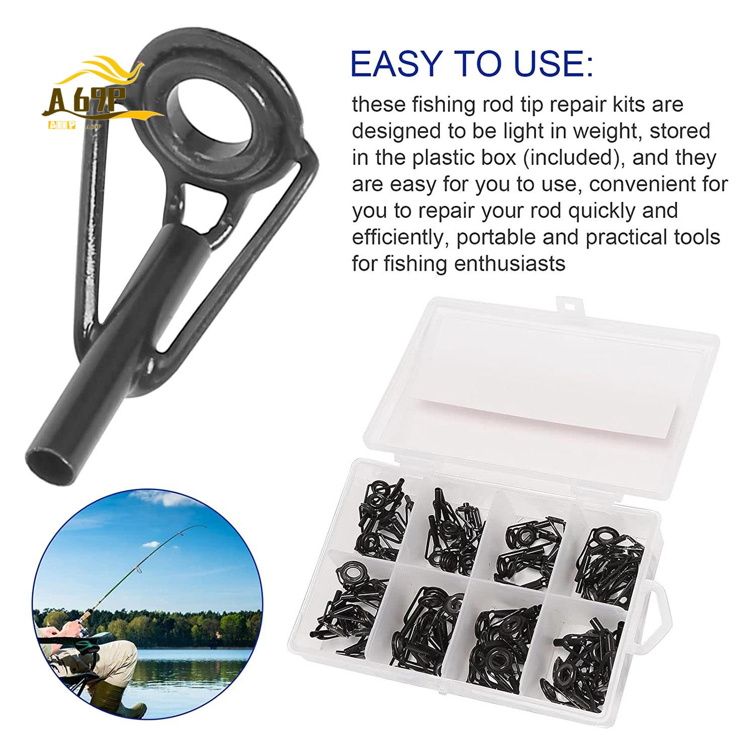 Fishing Rod Tip Replacement - Kit di riparazione per punte di