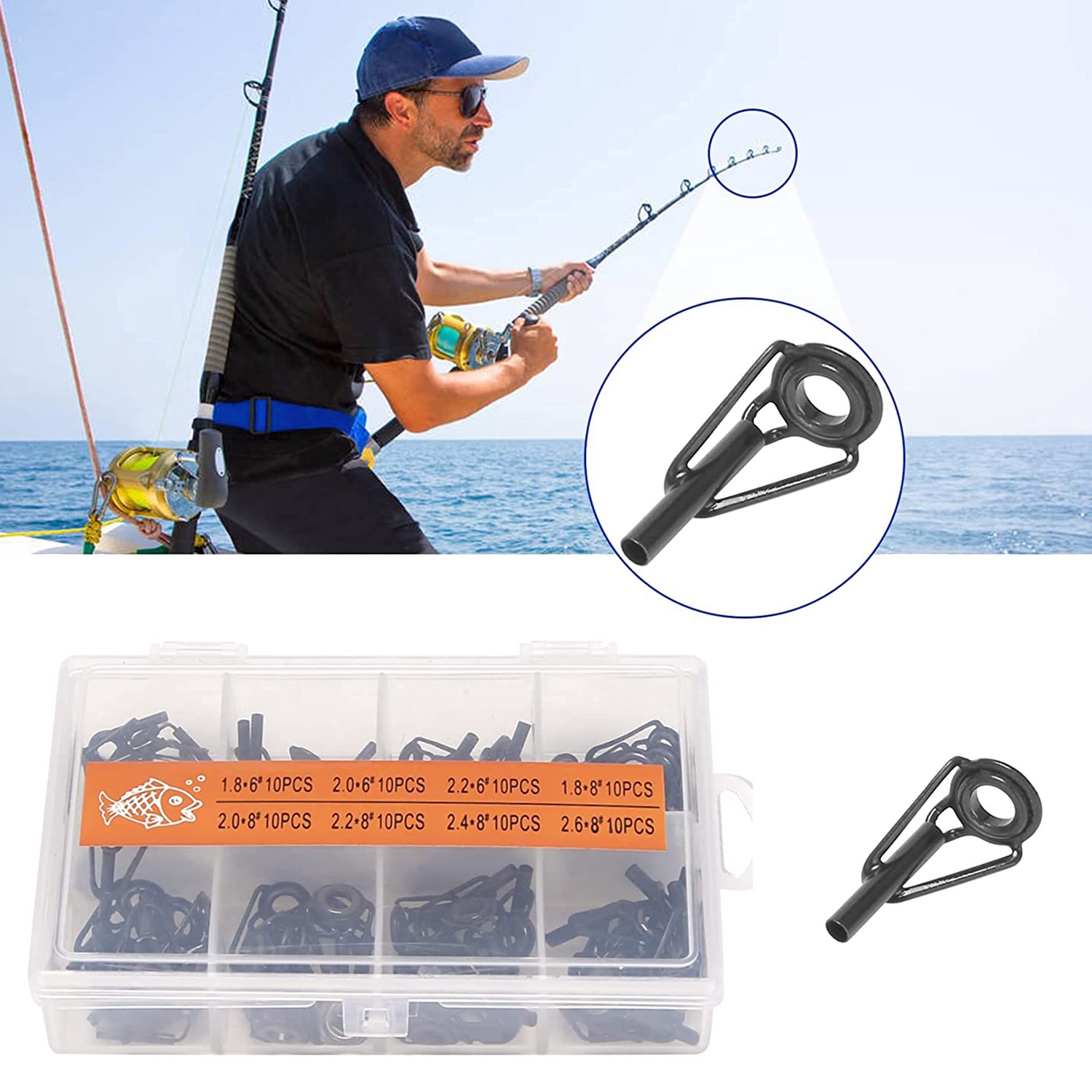 Kit di riparazione per punte d - Fishing Rod Tip Replacement recensione e prezzo