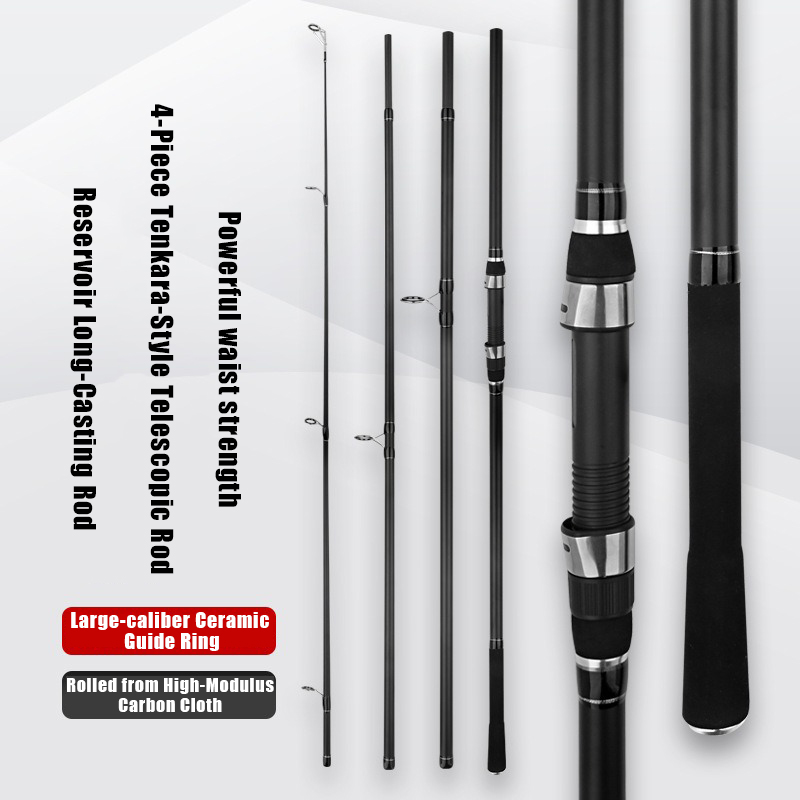 Canna da Pesca in 4 Pezzi 3.3M - Fishing Rod Surf recensione e prezzo